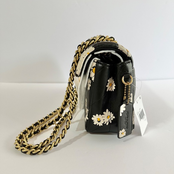 Coach - Tabby Shoulder Bag 26 With Quilting And Floral Print - Picture 9 of 14